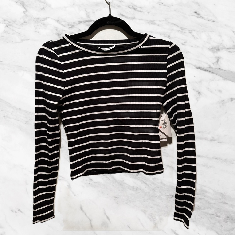 NWT Good American Long Sleeve Tee​​​